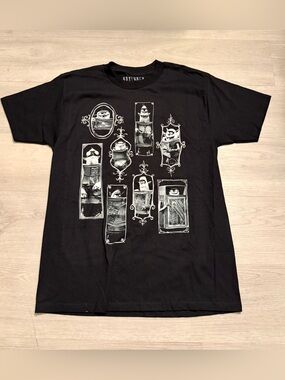 NWT Black BoxLunch Boxtrolls Men’s T-Shirt Size Med Kidcore Movie Goth Alt